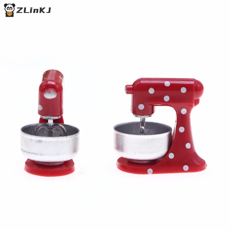 ▶1PCS 1:12 Dollhouse Miniature Simulation Red Furniture Home Model Decor Toy Doll House Accessories Zpaxo