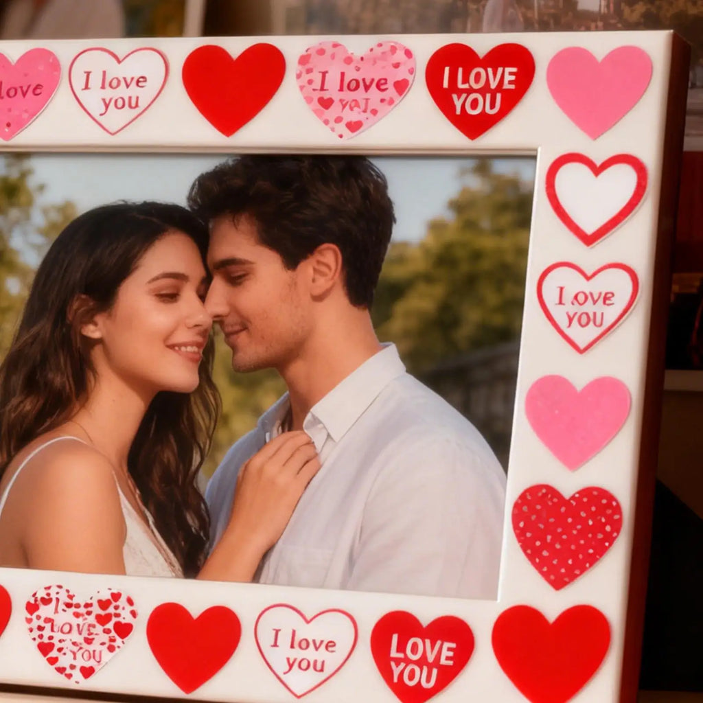 Heart Stickers For Kids Waterproof Seal Labels Self-Adhesive Heart-Shaped Stickers For Greeting Cards Journal Reward Classroom Zpaxo China Mainland