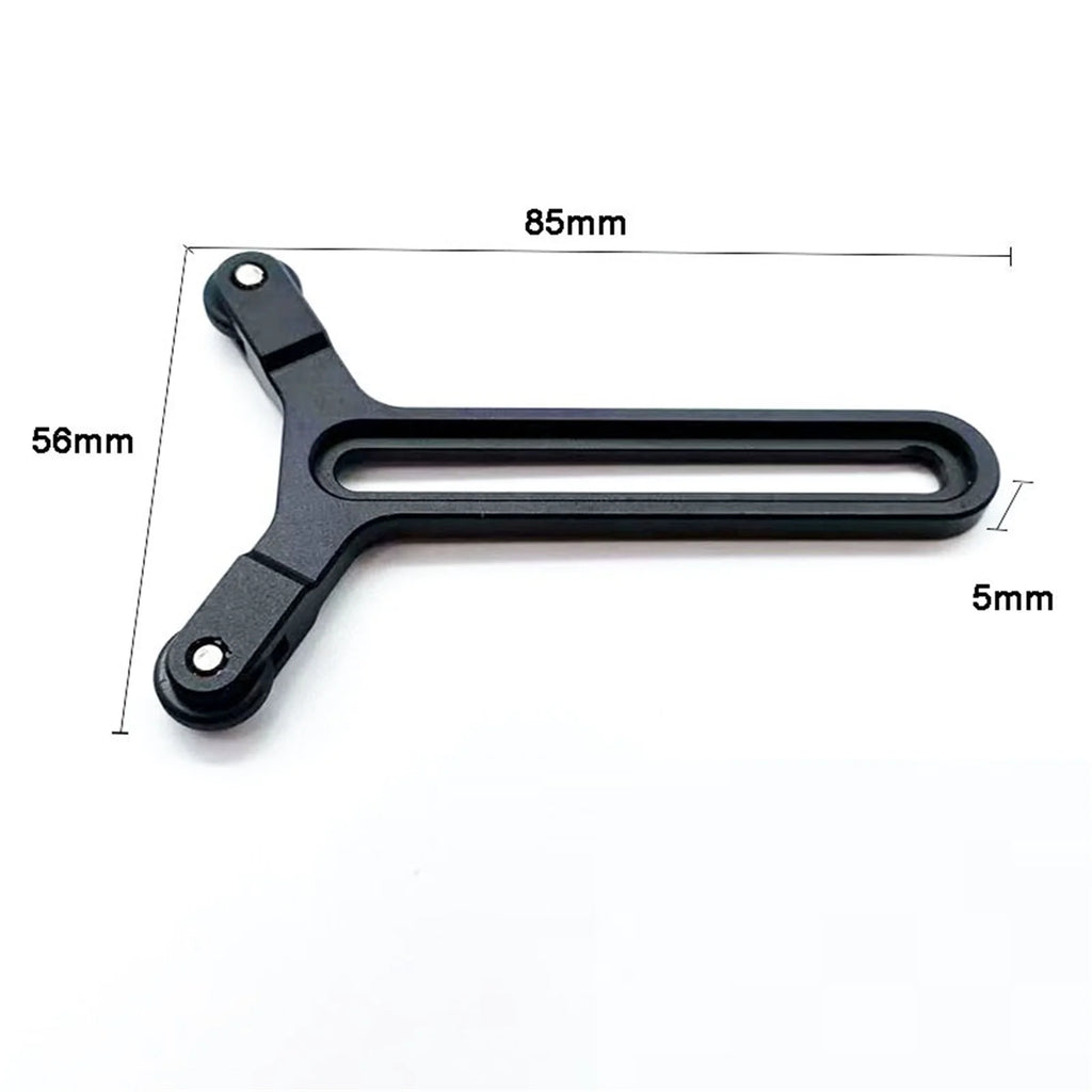 Y Shape Lens Support Bracket Double Wheels System 22- Height
