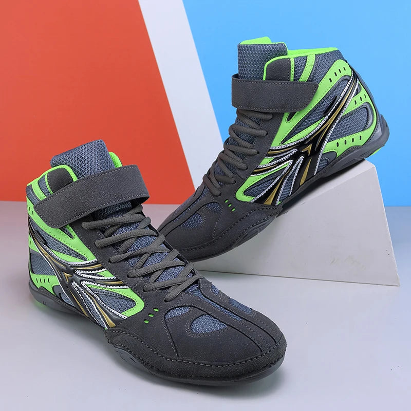 Lexsan Training Wrestling Shoes Men Female Fitness Boxing Mesh Zpaxo