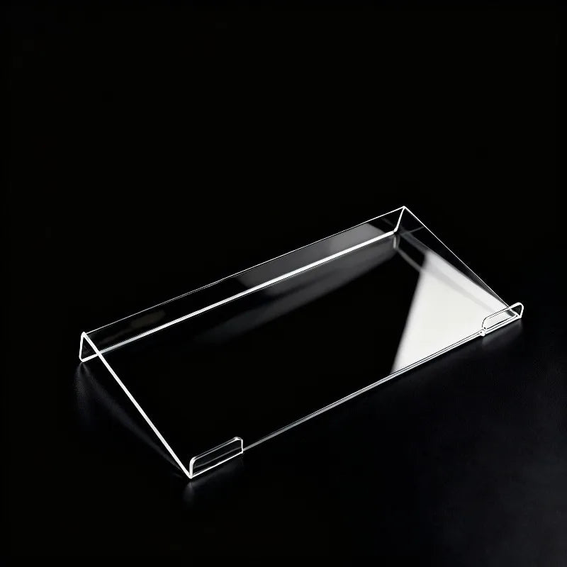Acrylic Keyboard Stand Compact Desktop Lifter Mini Durable Clear