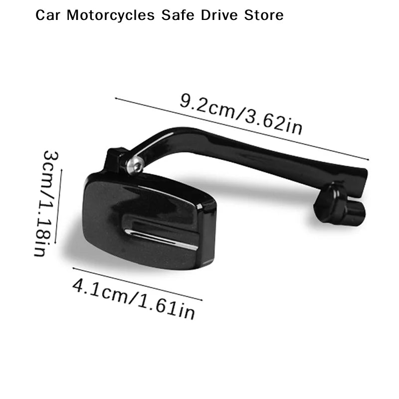 Bicycle Cycling Glasses Rear View Mirror Bike Eyeglass 360 Adjustment