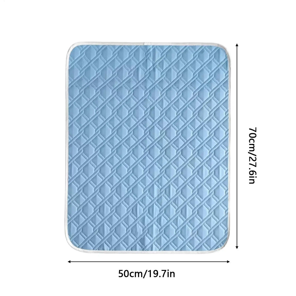 Dog Cooling Pad Summer Breathable Washable Soft Cat Bed Sleeping