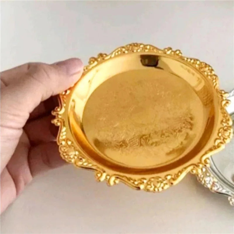 Decorative Tray Suitable Interior Decoration Jewellery Display Cake