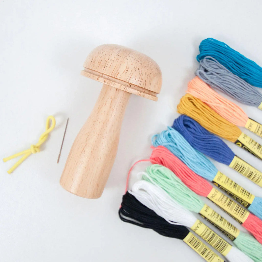 Mushroom Knitting Tool Patch Maker Portable Repair Sweater Socks