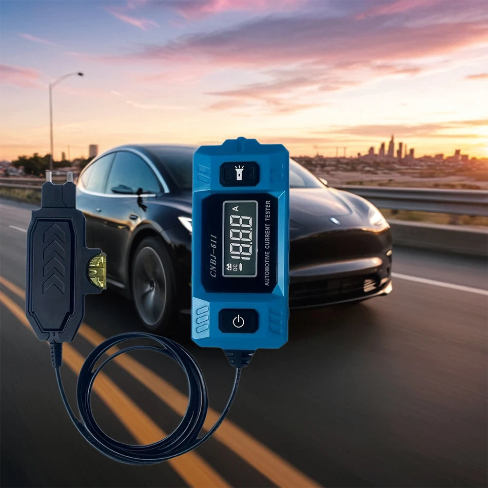 Automotive Fuse Current Tester Max 48V Testing Tool Blade Circuit