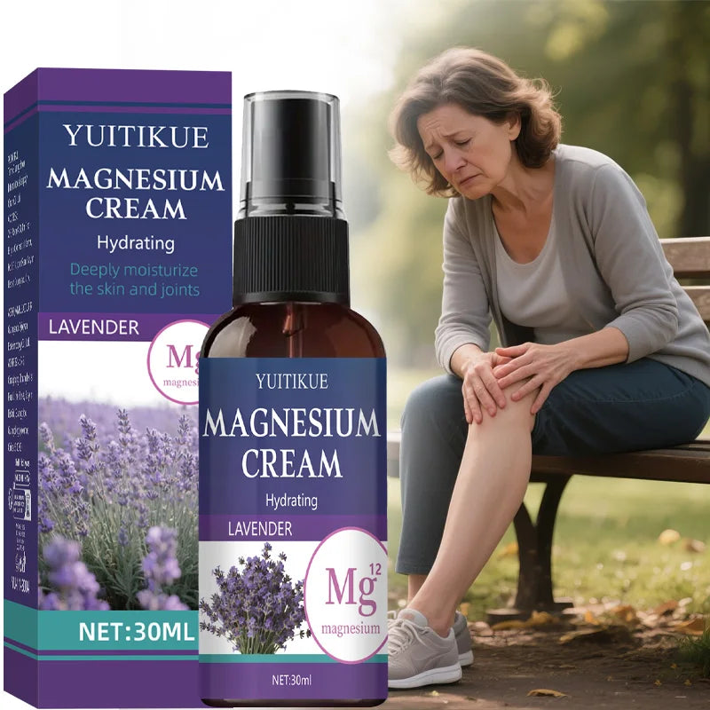 YUITIKUE Magnesium Spray 30ml – Lavender Joint & Muscle Relief Magnesium Body Spray Zpaxo