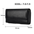 4 0- Phone Bag Leather Holster Belt Clip Case Iphone 17 16 15 14 Max