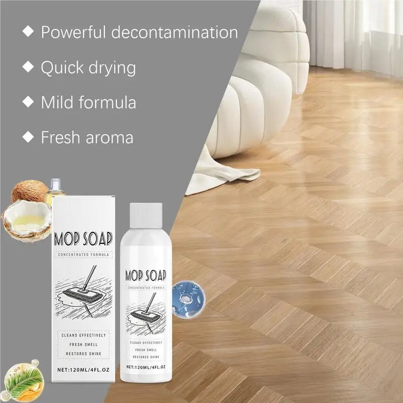 Brazilian Wave Mop Soap Fragrant Long Lasting For Floor Cleaning Luxury Formula With Natural Ingredients Safe Effective cleaning Zpaxo