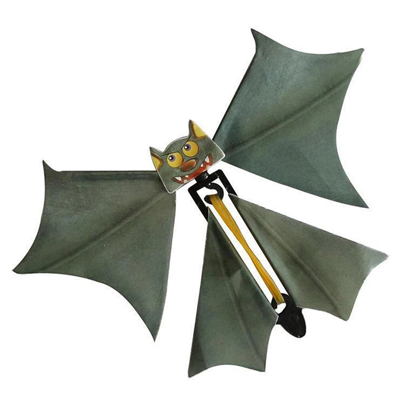Funny Halloween Toy Flying Bat Prank Fairy Realistic Bookmark