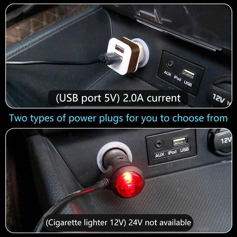 48 LED RGB Car Interior Ambient Light – Remote & Voice Control