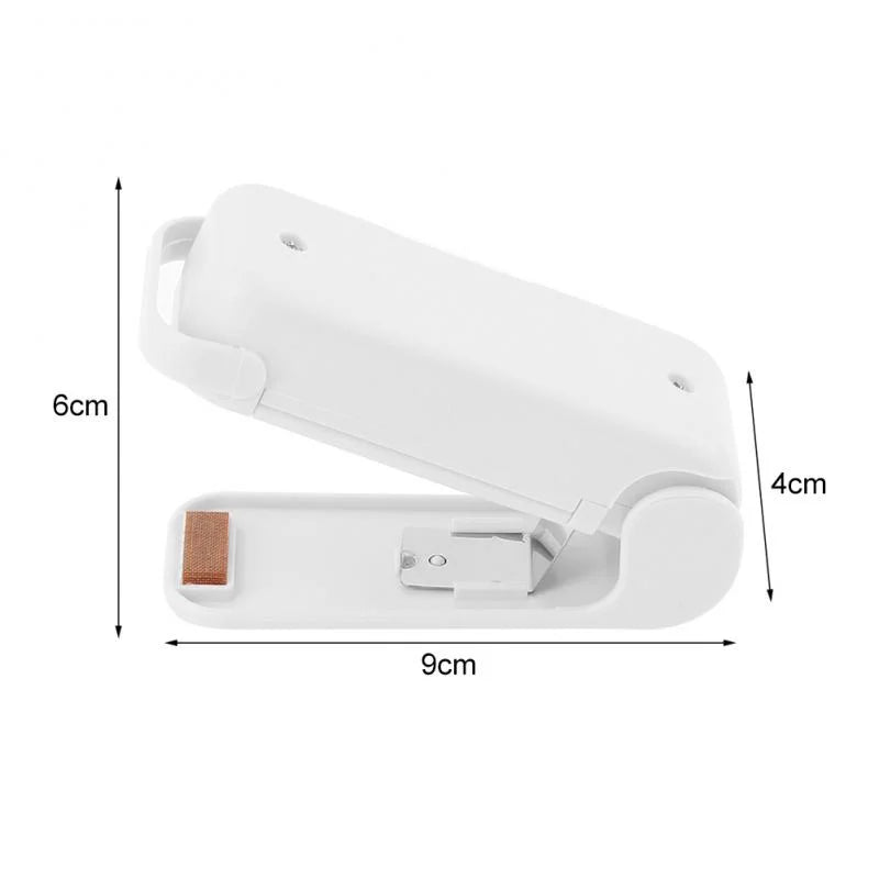 Mini Heat Bag Seal Machine Thermal Plastic Food Package Sealer