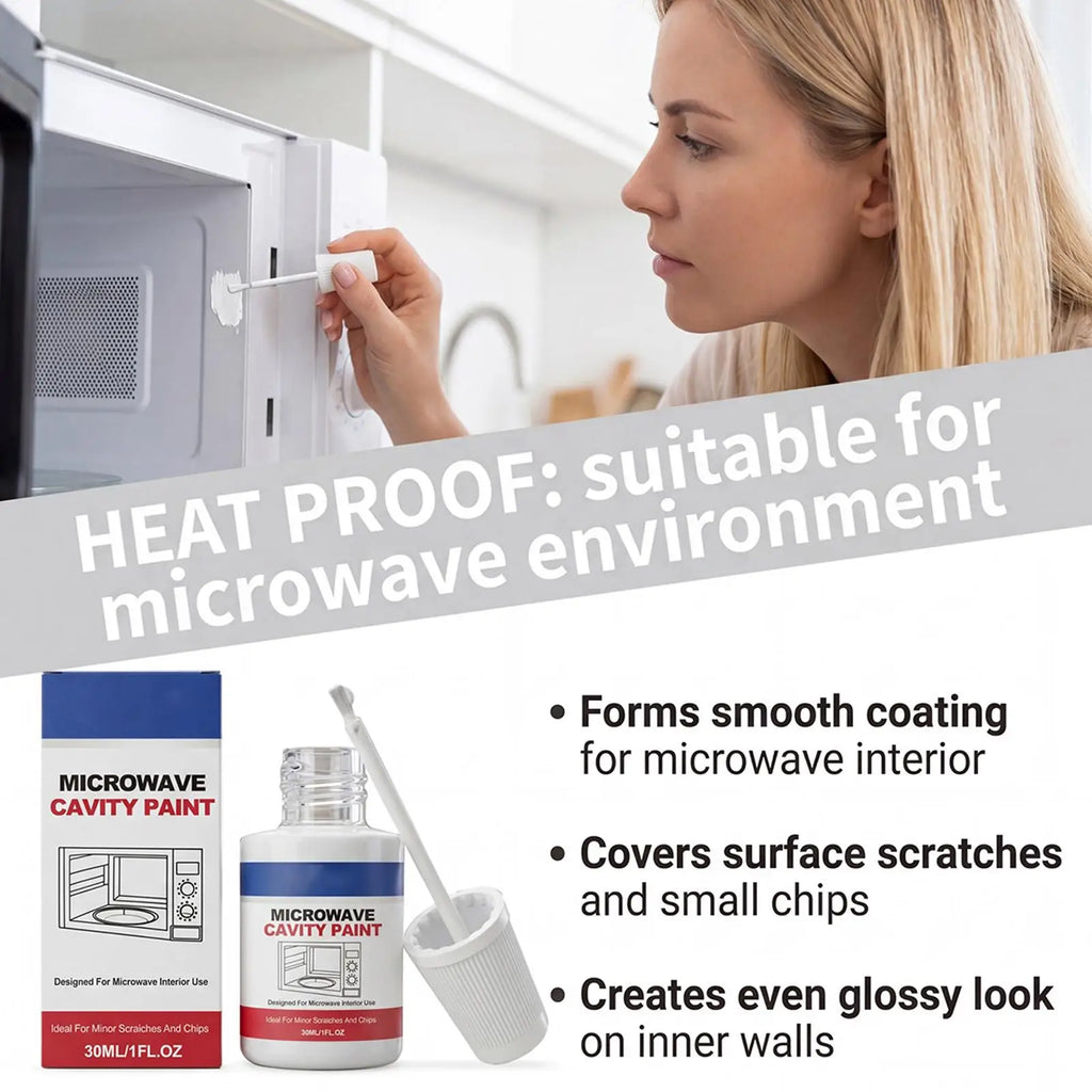 Microwave Interior Paint Gloss Cavity Touchup Appliance Coating