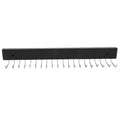 Wall Mounted Belt Hanger Tie Rack Wooden Metal Organizer Scarf