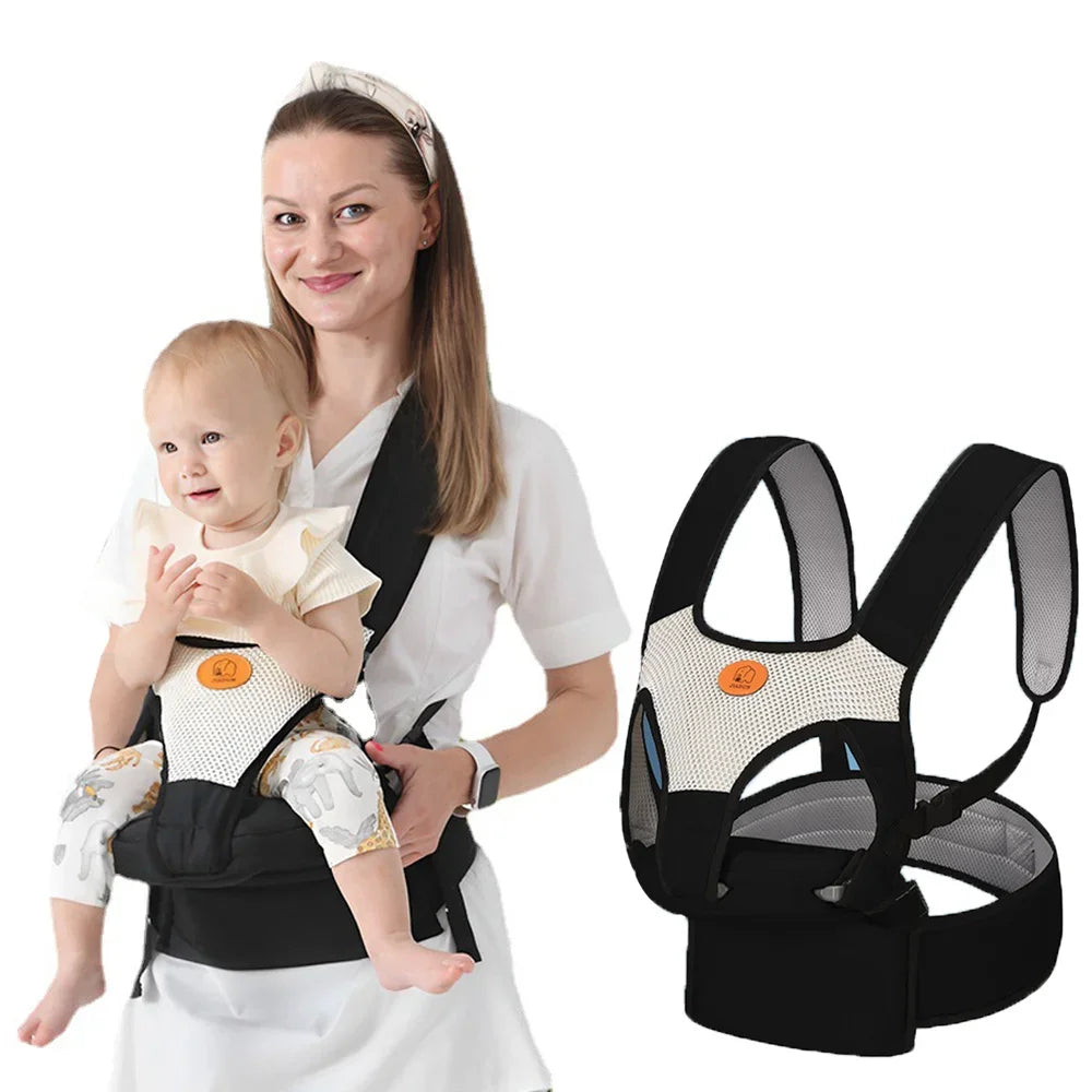 Baby Carrier Waist Stool Kangaroo Shoulder Swaddle Sling Infant Kid