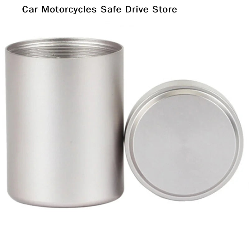CM1pcs Silver Airtight Proof Container Aluminum Herb Stash Metal