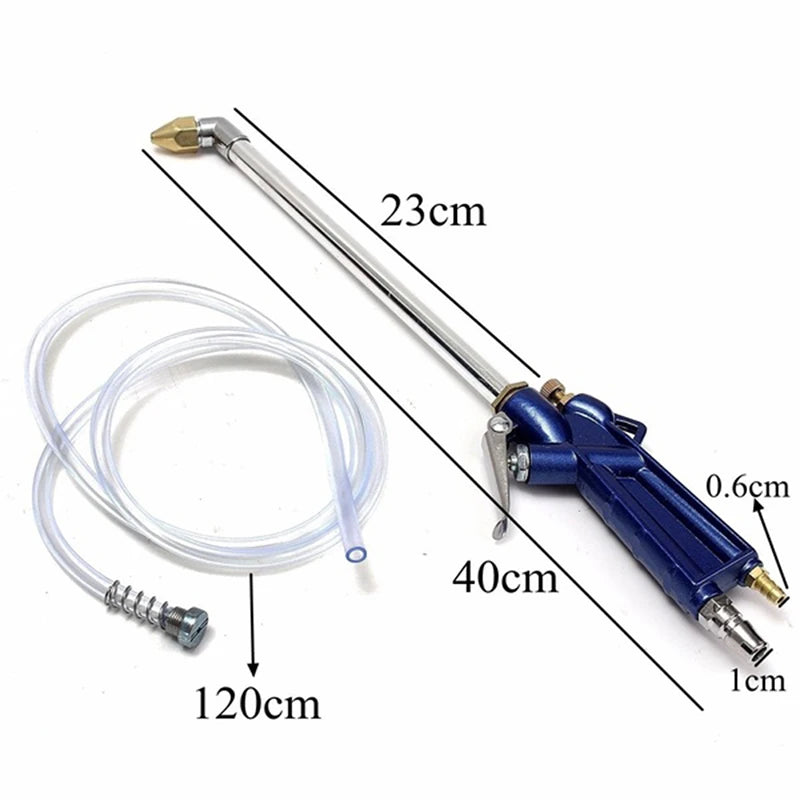 Air Power Siphon Engine Oil Water Cleaner Gun Cleaning Degreaser