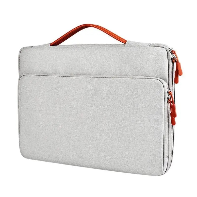 Laptop Bag 16inch Briefcases Shoulder Bag Water Repellents Laptop Bag Bussiness Carrying Handbag Laptop Sleeve for Women Zpaxo Gray CN