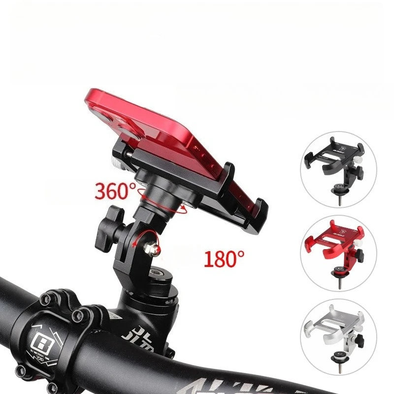 New Bicycle Riding Mobile Phone Fixed Bracket Mountain Bike Riding Mobile Phone Navigation Adjustable Bracket Riding Supplies Zpaxo