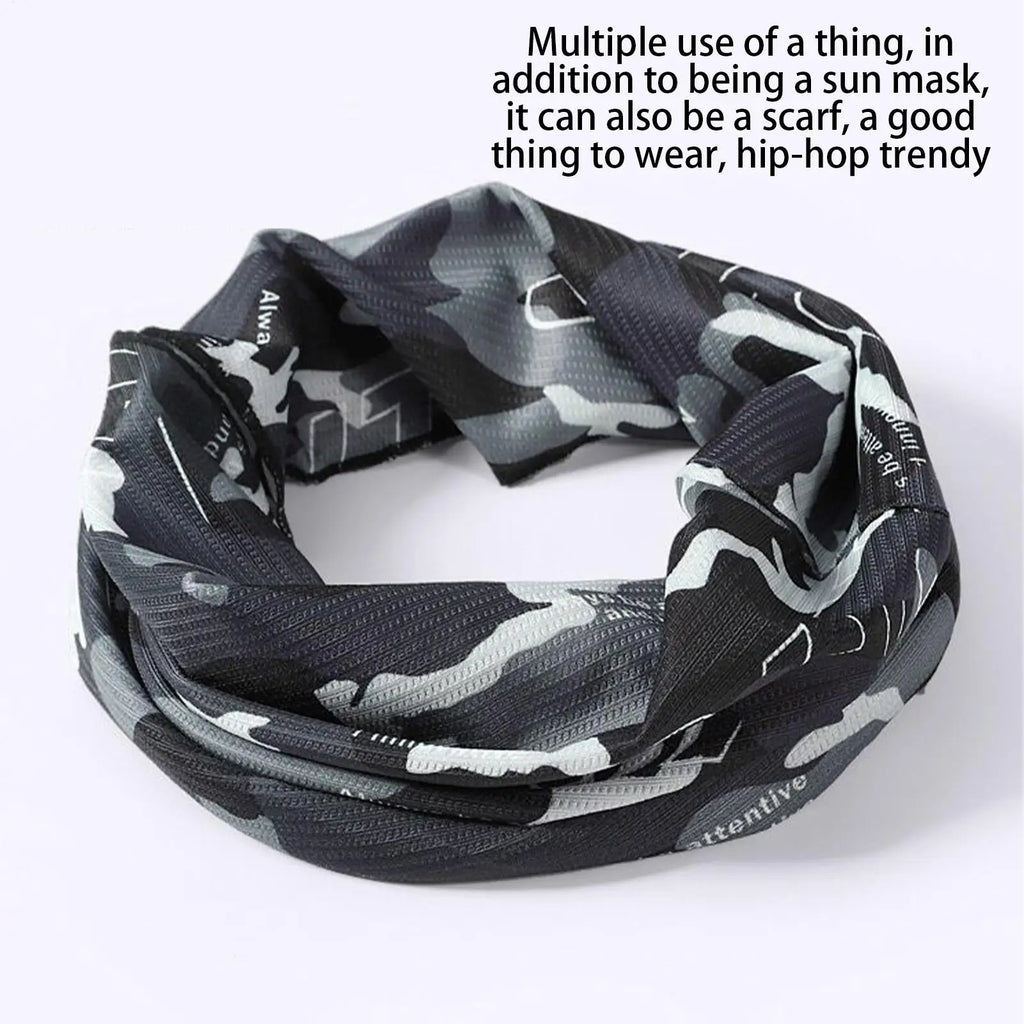 UV Protection Ice Silk Face Gaiter – Windproof Outdoor Bandana Outdoor Face Gaiter Zpaxo