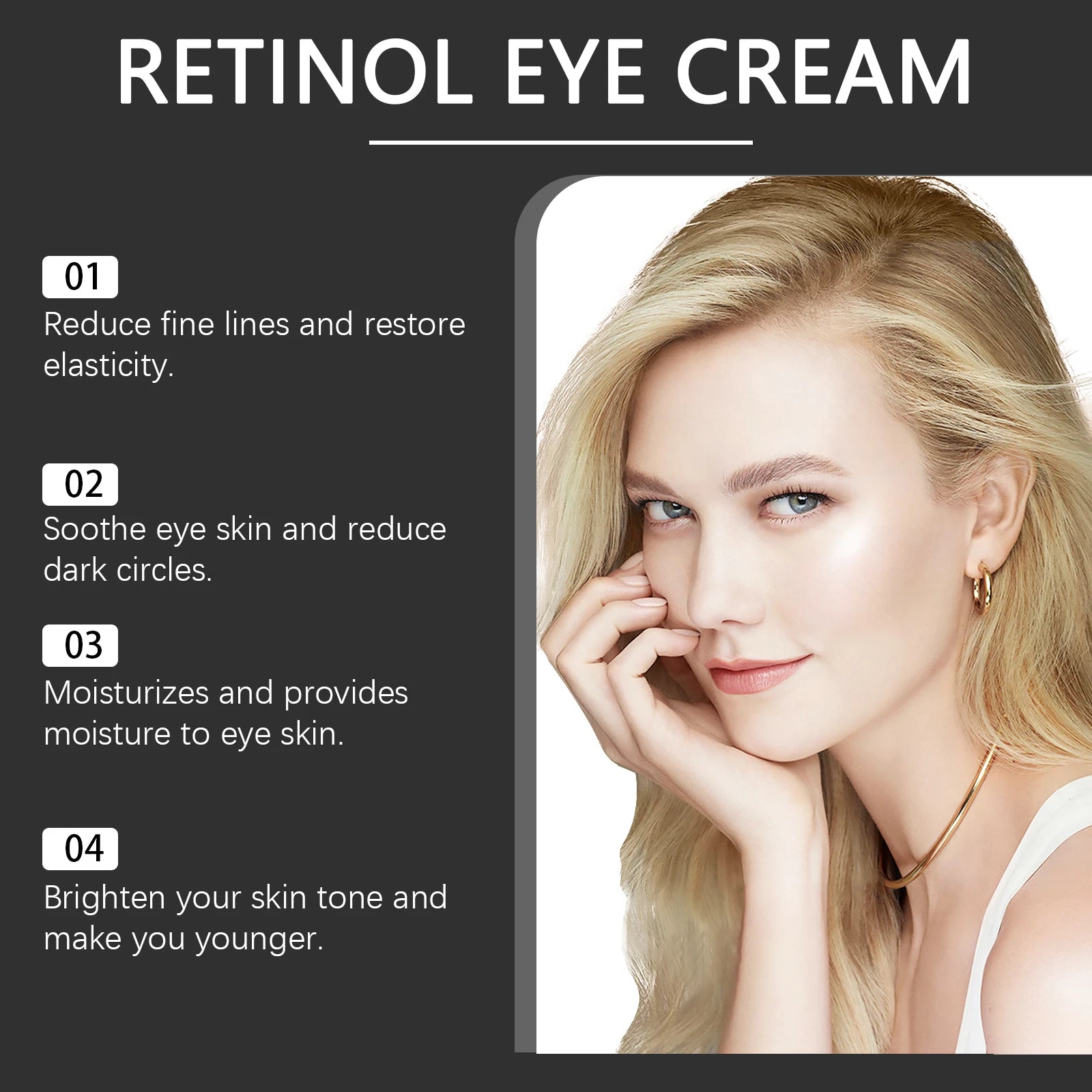 Hydrating Eye Cream Dark Circles Elimination Fine Lines Removal Wrinkles Reduction Lifting Anti Aging Brightening Eye Firm Cream Zpaxo