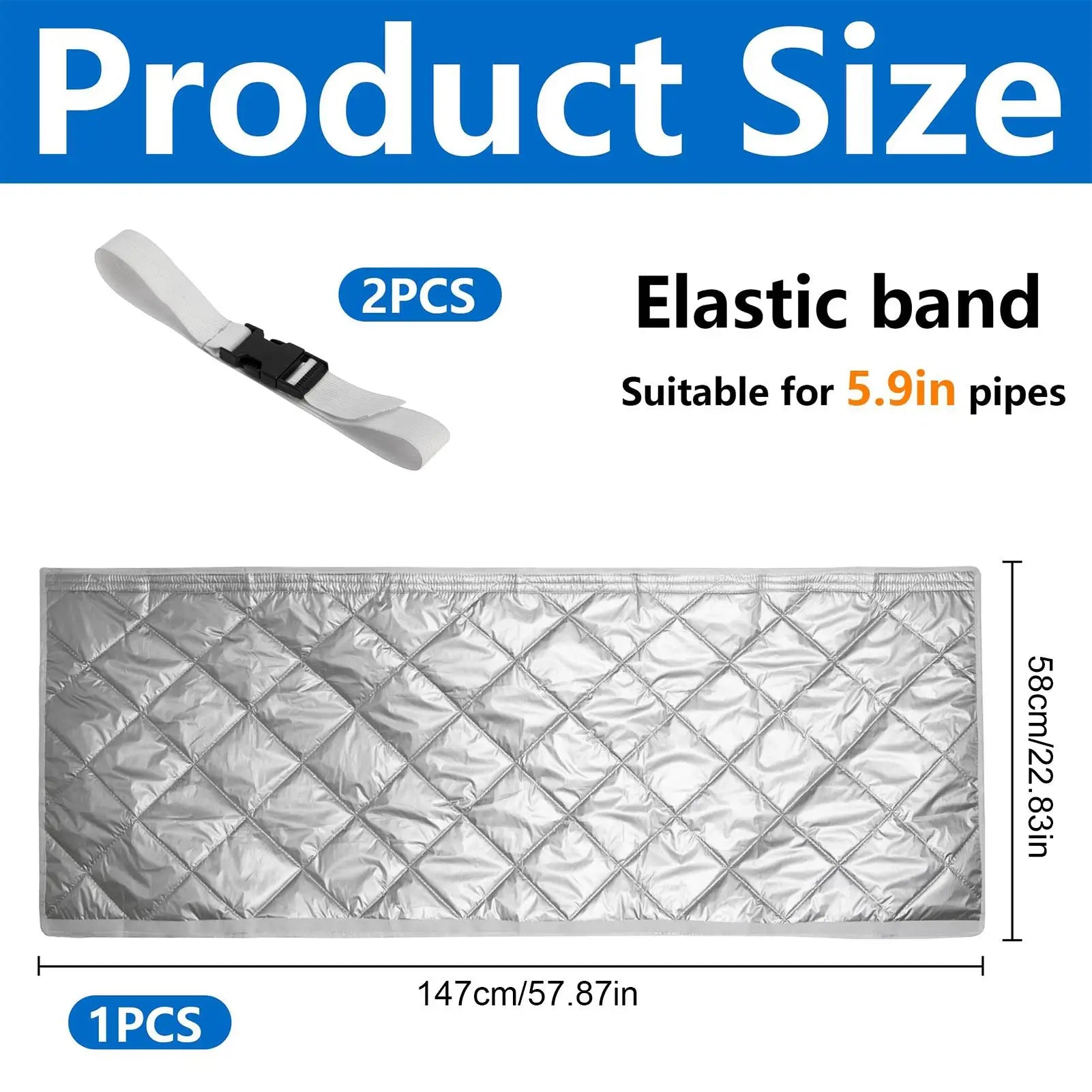 Heat-resistant Exhaust Tube Insulated Hose Cover Air Conditioner