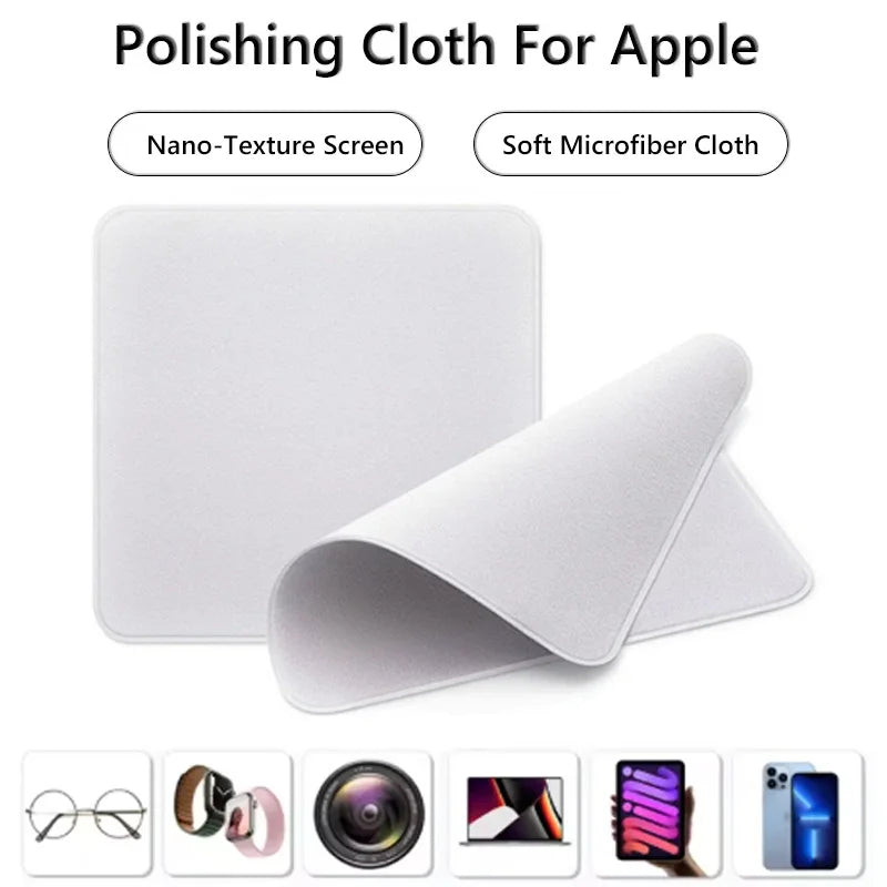 1/3/5/10Pcs Soft Microfiber Wipe Cloth For Phone Tablet Camera Lens Microfiber Dust Removal Wiper For Office Home Electronics Zpaxo