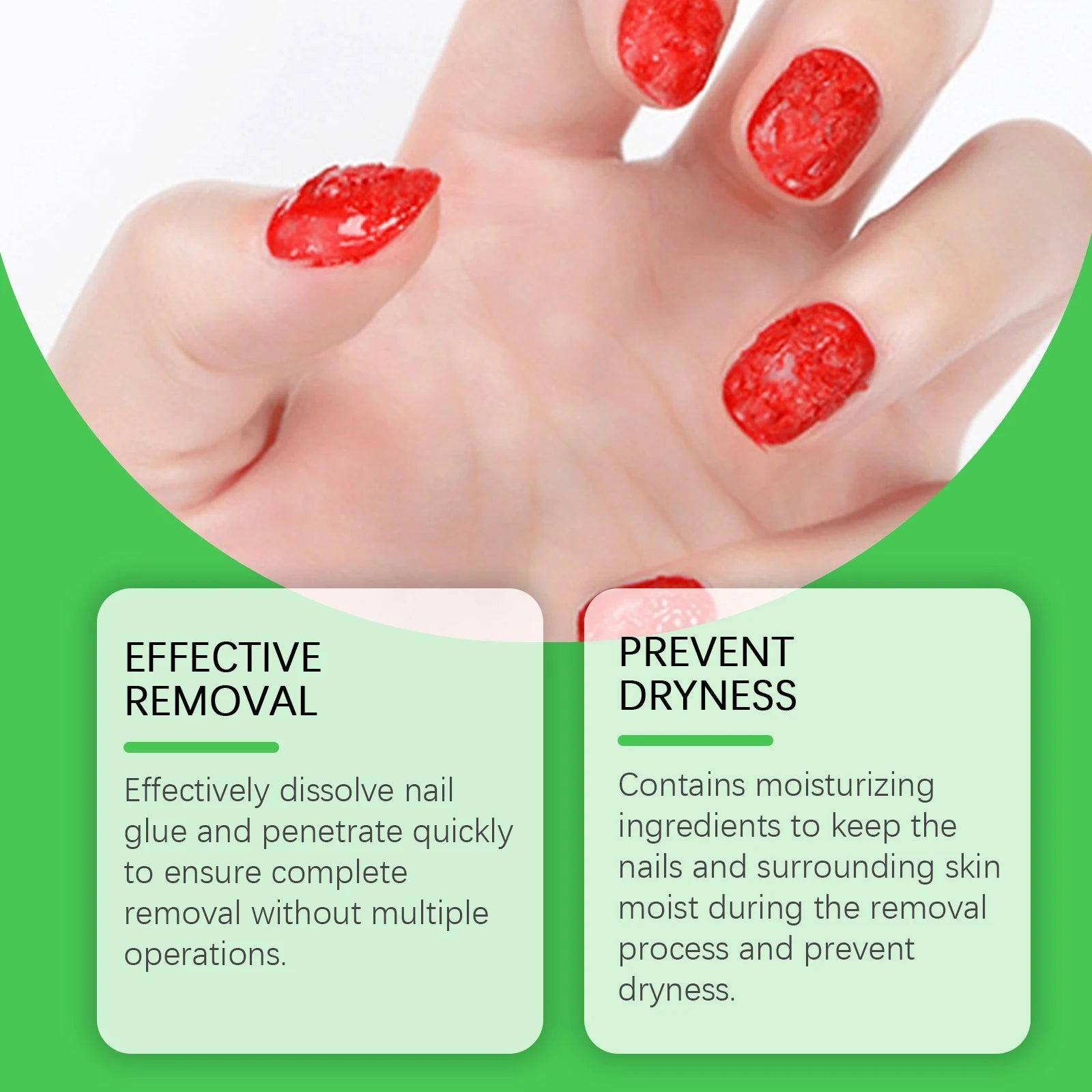 Gentle Nail Gel Remover Soak Off Solution for Acrylic Builder Gel Easy Removal Without Damaging Nails No Residue Fast Acting 8ml Zpaxo