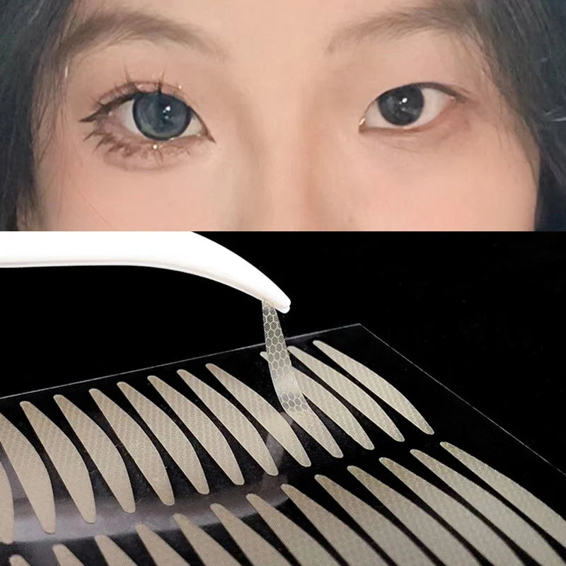 5Sheet Double Fold Eyelid Tapes Sticker Eye Lift Self-adhesive Lace