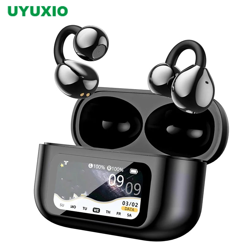 UYUXIO Real Time Translation Wireless Earbuds 150 Language OWS LCD