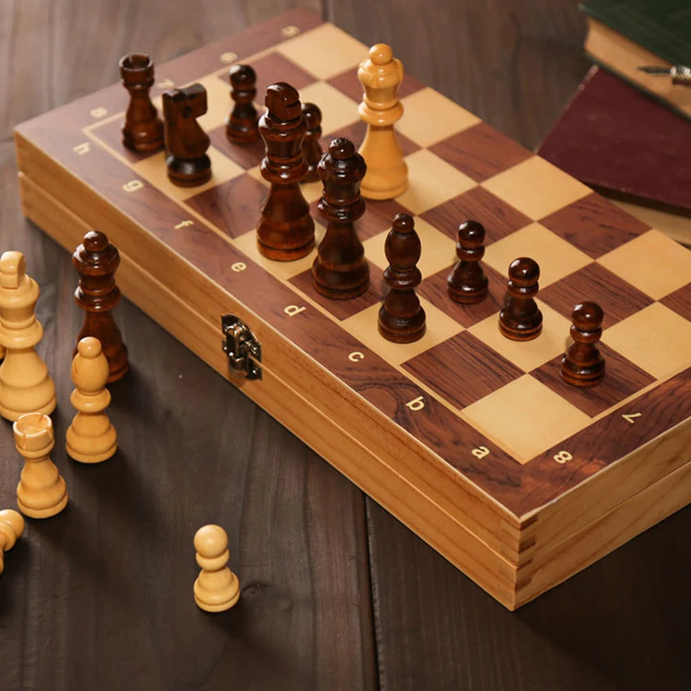 No Toxic 29x29cm 1 Chess Chekers Backgammon Developing Strategic