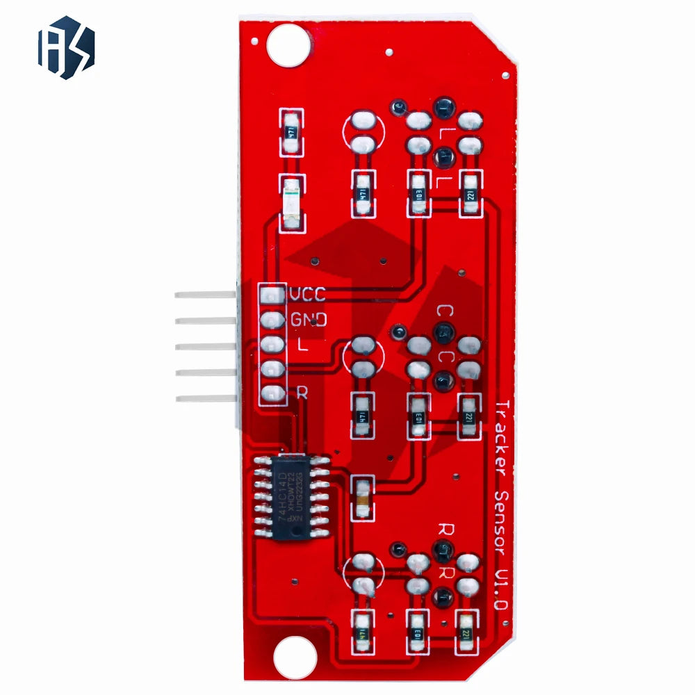 TCRT5000 3 5-Channel Photoelectric IR Detector Module Zpaxo