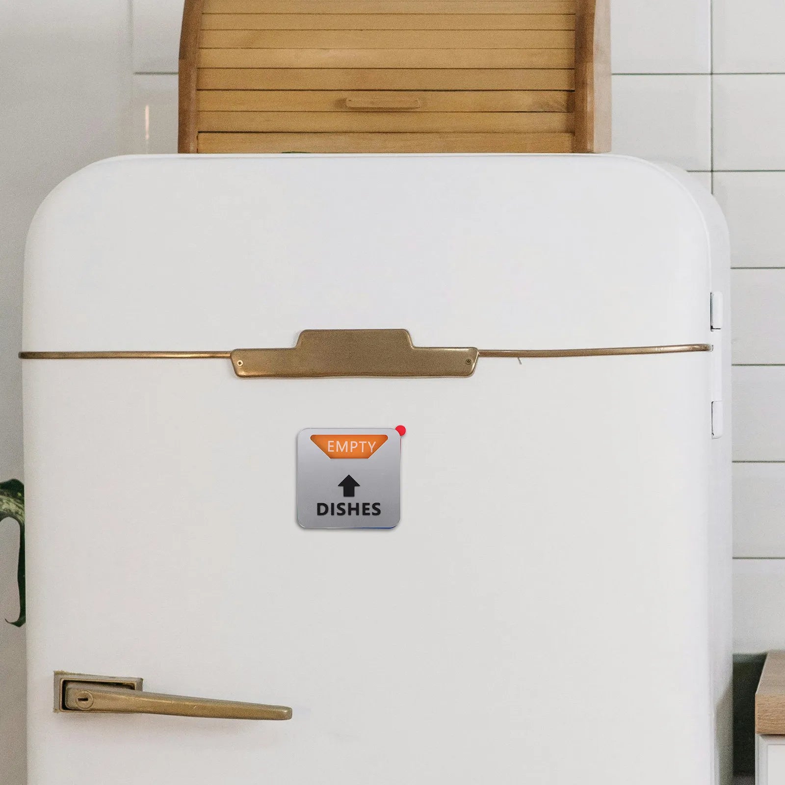 Dishwasher Status Magnet Square Rotating Tag Clean Dirty Sign