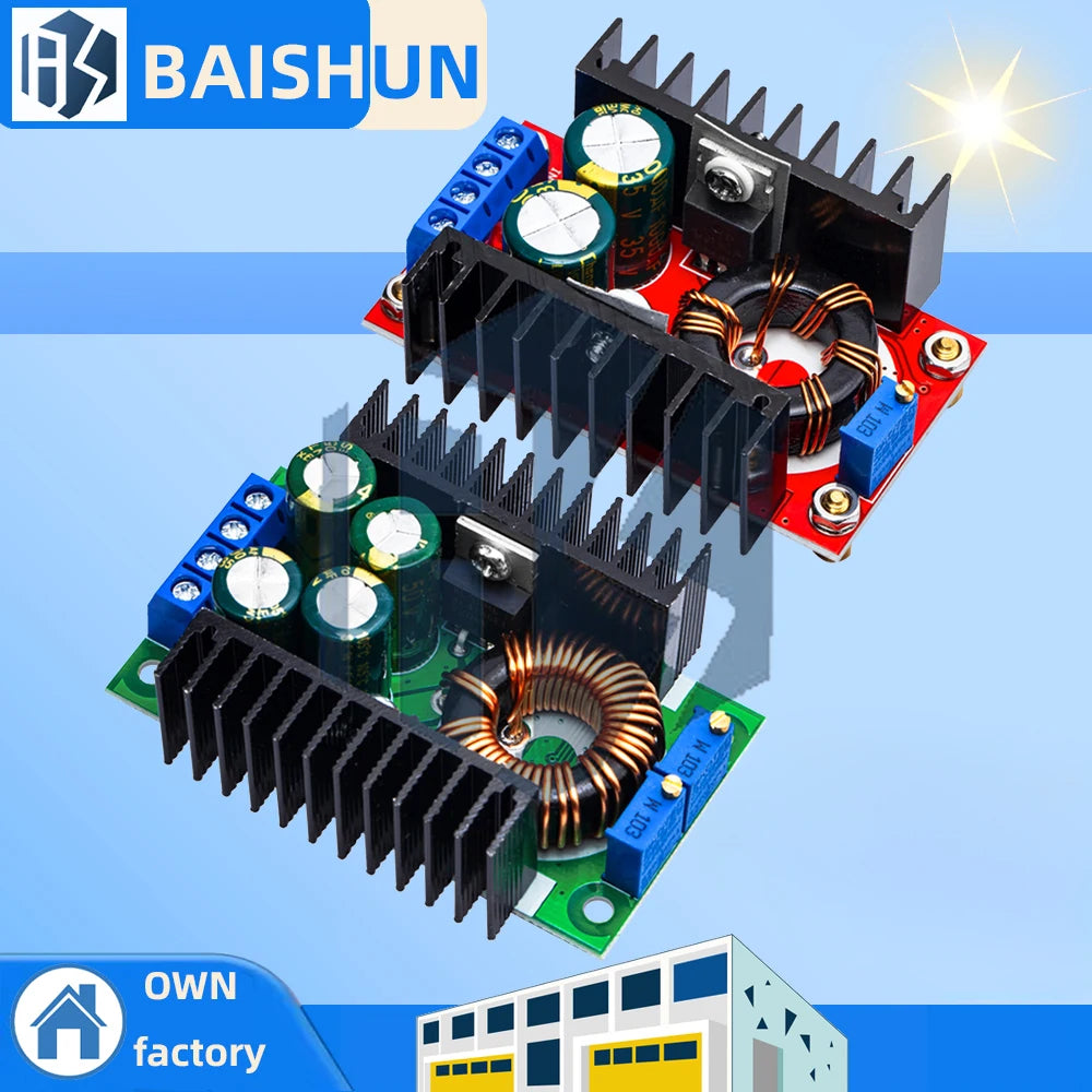 XL4016 DC-DC 9A 300W Boost Buck Converter Module 5-40V 1 2-35V Zpaxo