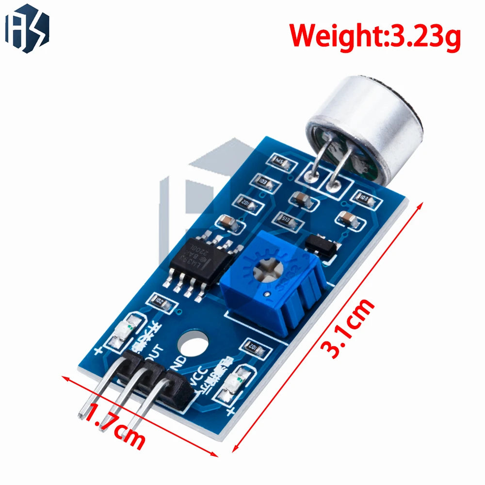 MAX4466 MAX9814 Sound Sensor Module 3 3V-5V 60dB SNR Arduino Zpaxo