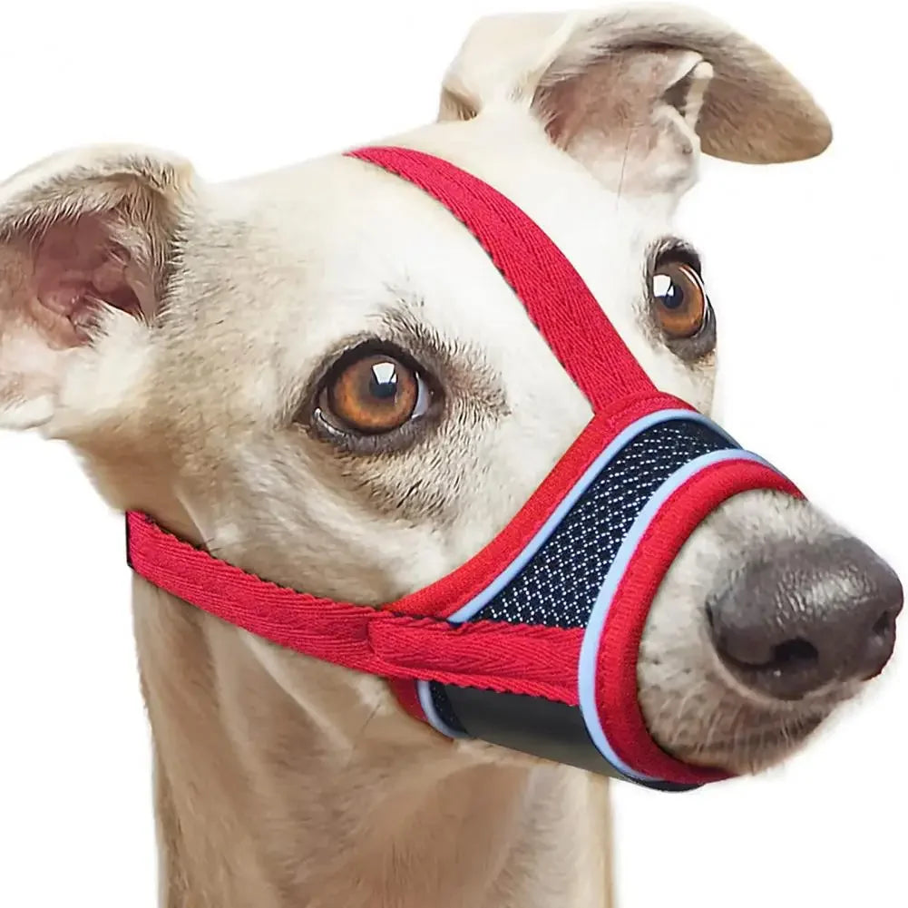 Dog Muzzle Breathable Adjustable Comfortable Pet Anti-chewing