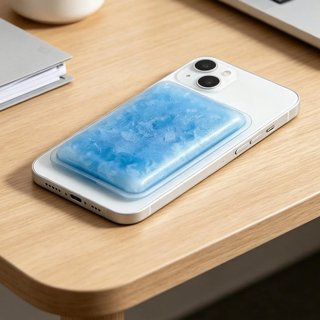 Portable PCM Cooling Pad Cell Phone Reusable Long Lasting Soft