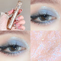 Halloween Glitter Eyeshadow Liquid - Glossy glitter long-lasting singlecolor tiny sparkling shimmer eyeshadow for festive makeup Zpaxo 06