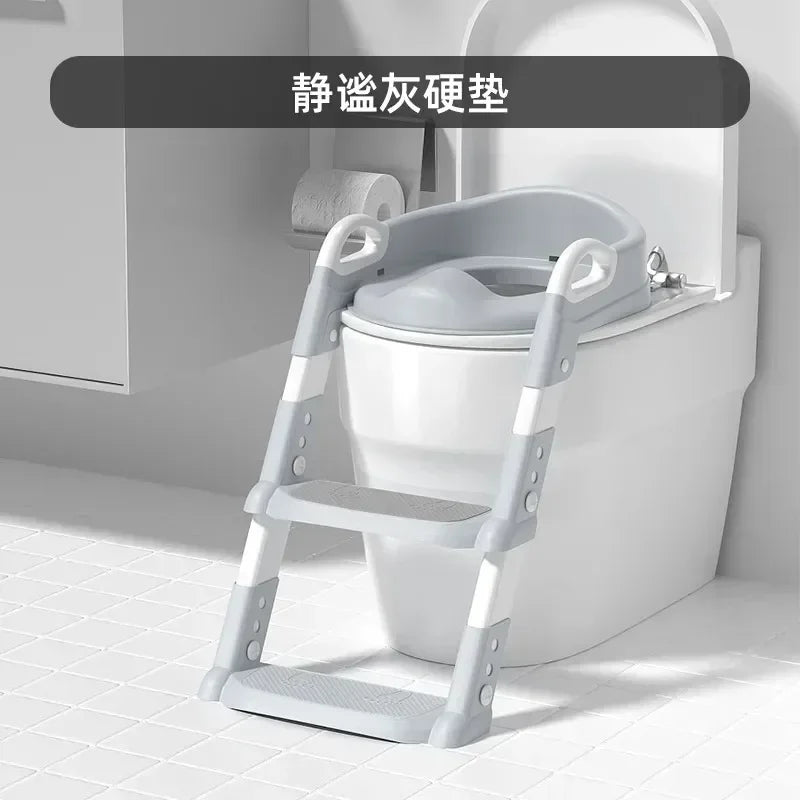 Stepped Children's Toilet Foldable Foot Stool Multi-functional Baby