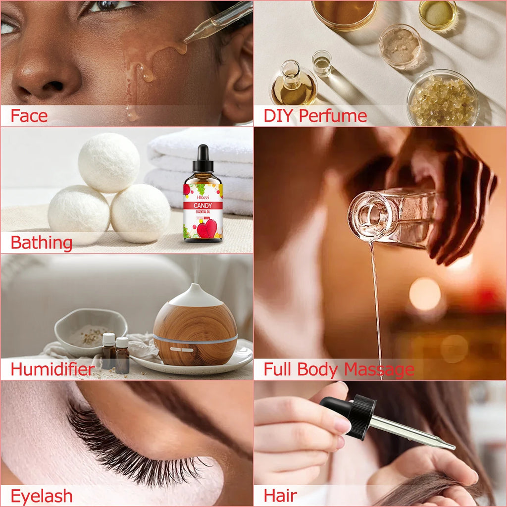 CANDY ESSENTIAL OIL Smooth Skin Texture Create More Even Tone Making Zpaxo