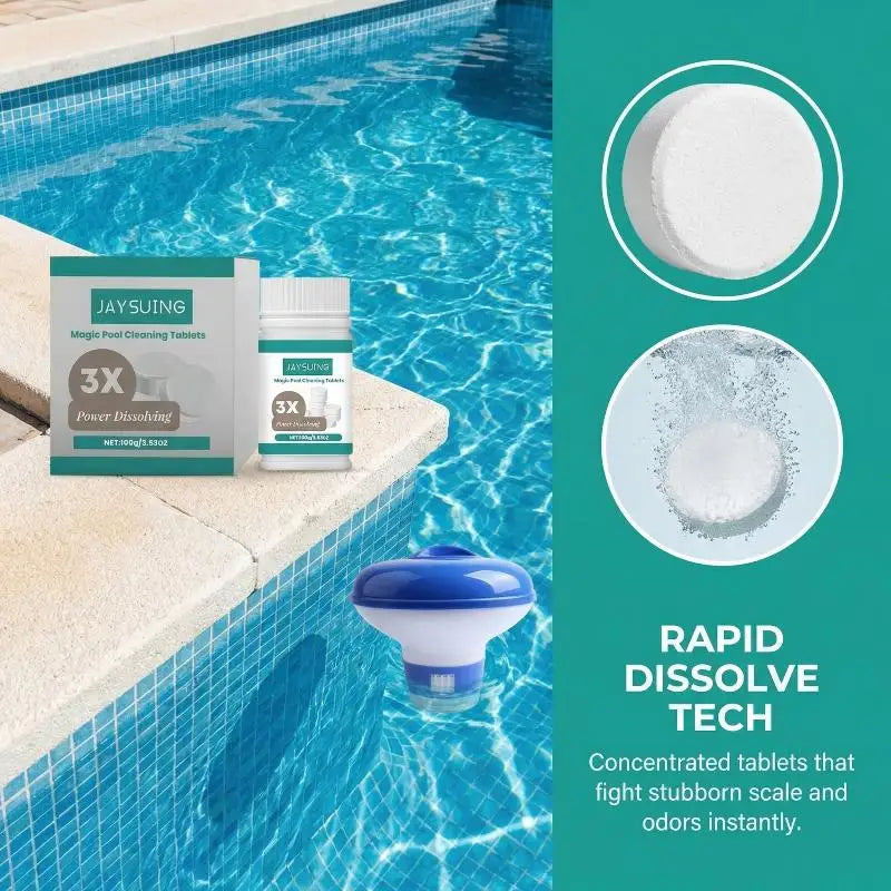 Swimming Pool Floating Chlorine Dispenser Chemical Tablet Holder for Balanced Water Filtration Maintenance Zpaxo