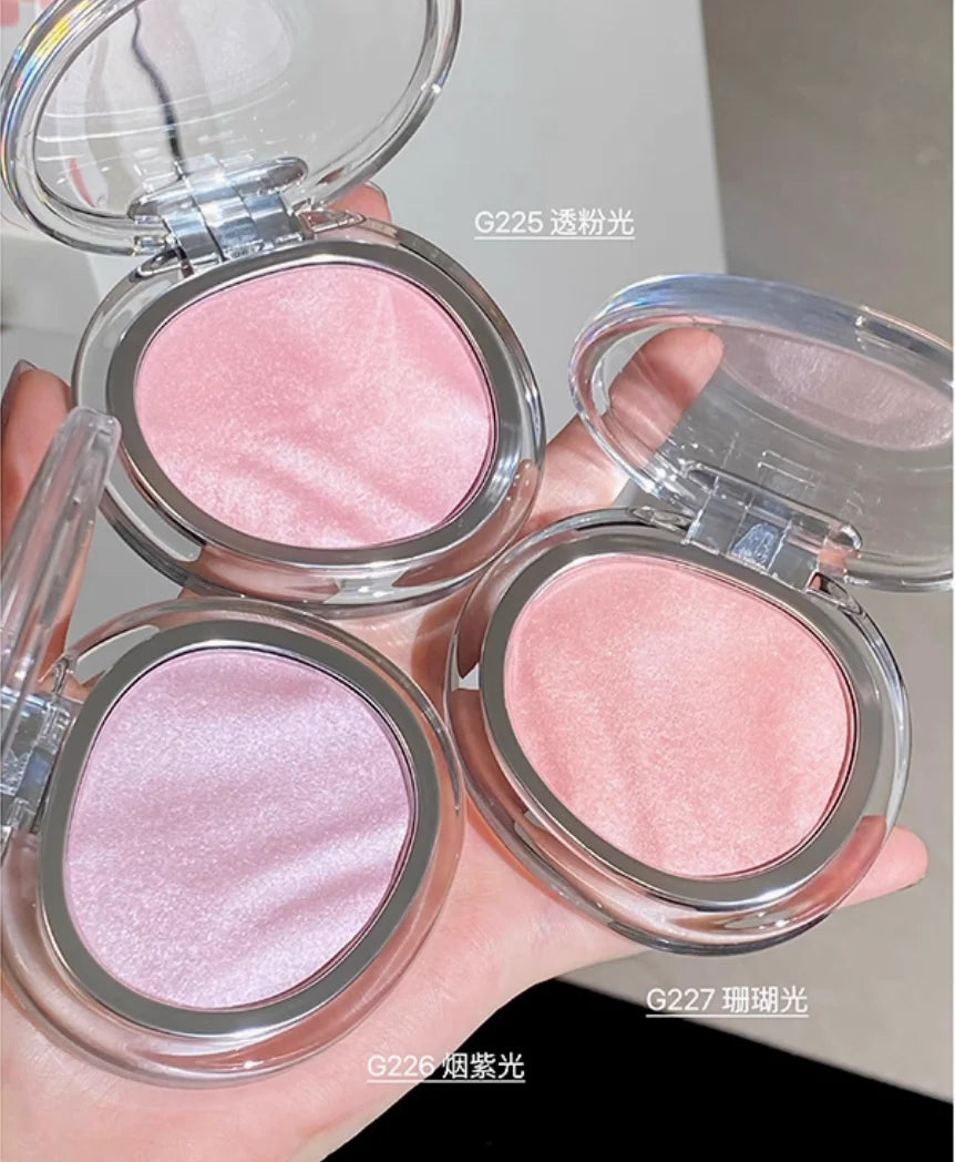 JOOCYEE Highlighter Blush Shimmer Stain Long-lasting Natural-looking Zpaxo