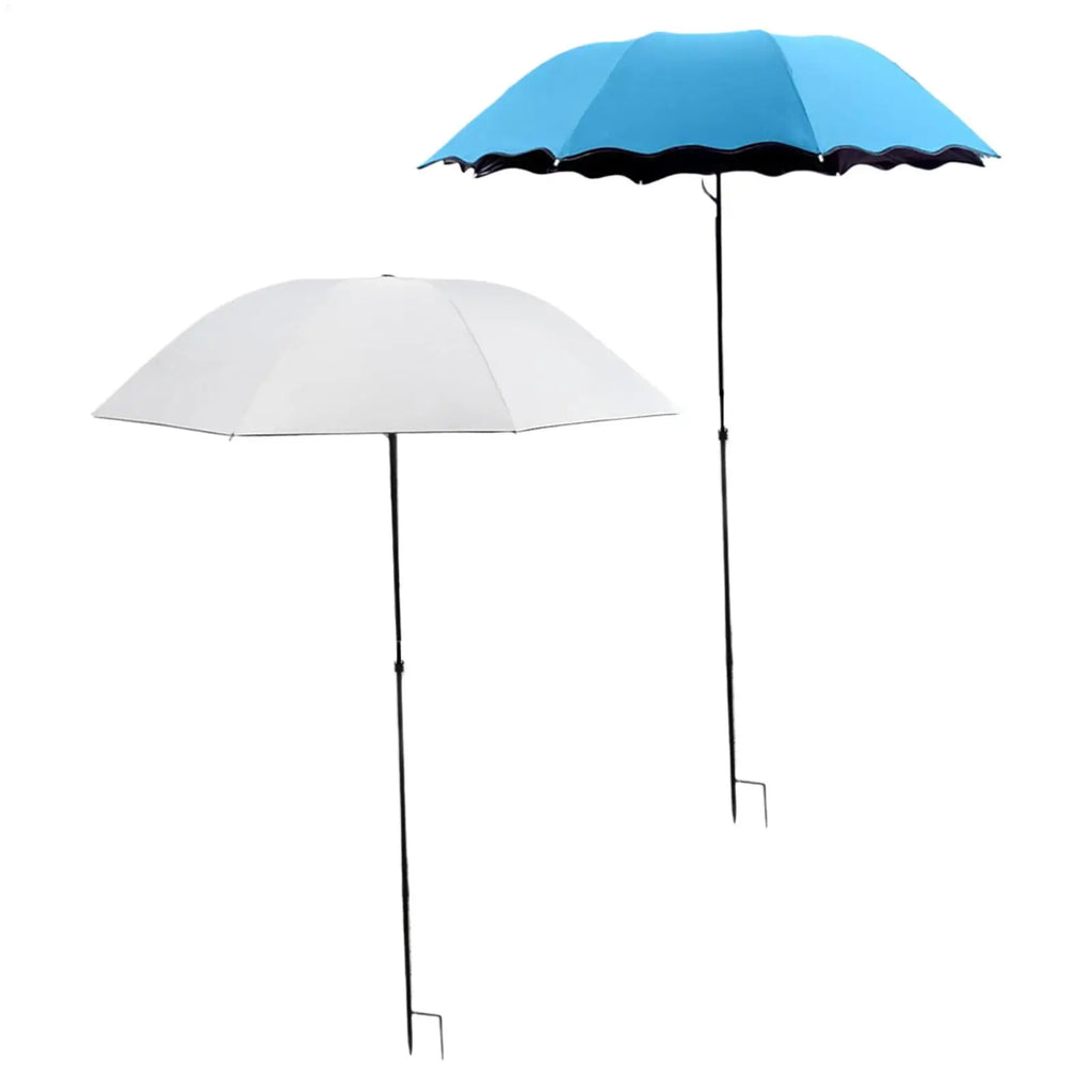 Plant Shade Umbrella with Metal Stake Weatherproof Sun Shade Cloth Outdoor Plant Flowers Potted Sun Protection Garden Supplies Zpaxo
