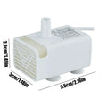 Pet Fountain Motor Submersible Pump Silent USB Cat Water Quiet