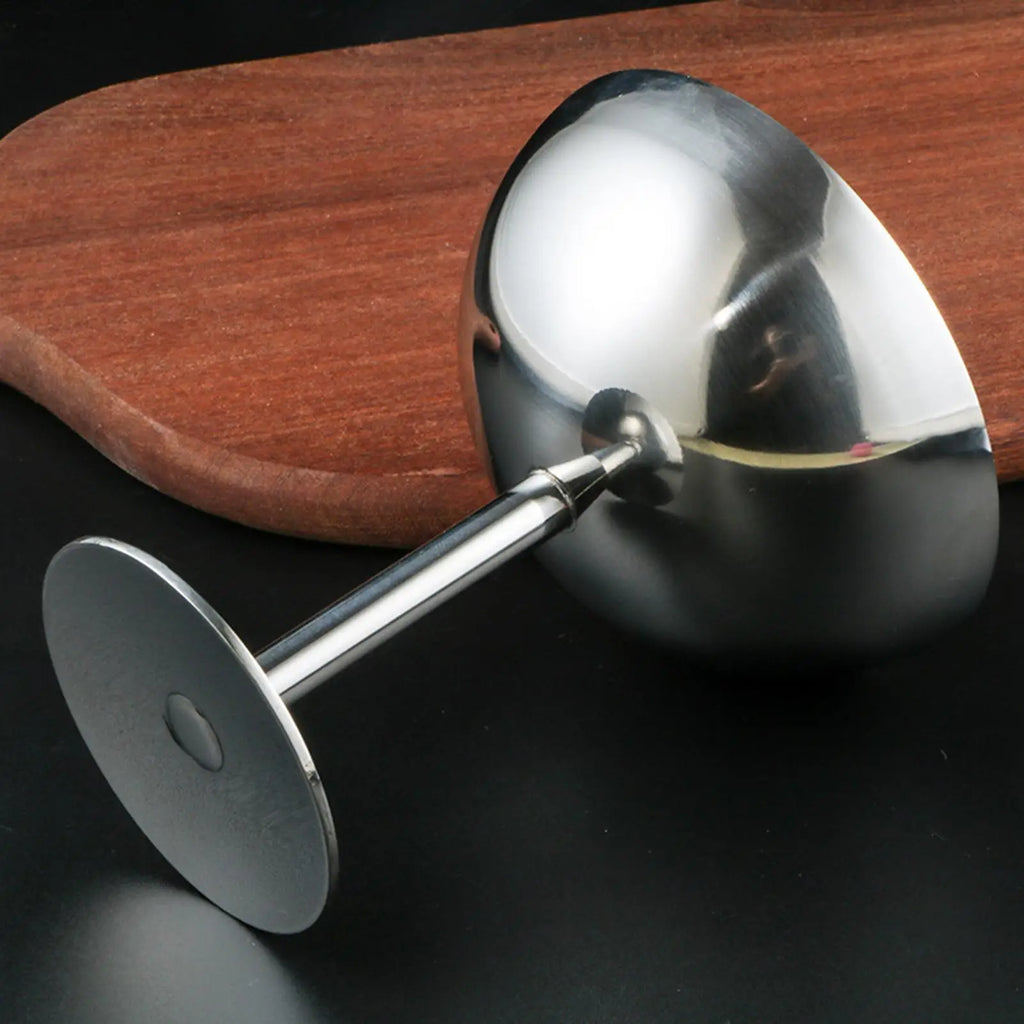 Ice Cream Bowl Stainless Steel Goblet Cup Fruit Plate Snack Dish