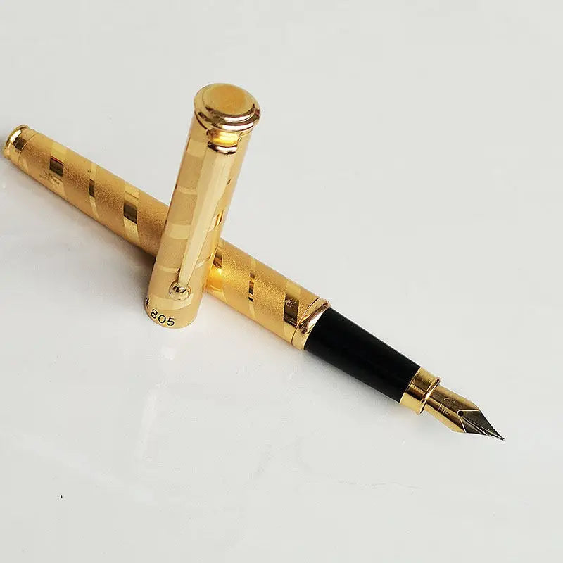 Vintage Yong Sheng 805 Fountain Pen, Bright Point, Smooth Writing for Calligraphy Practice, Daily Stationery, 1990s Zpaxo