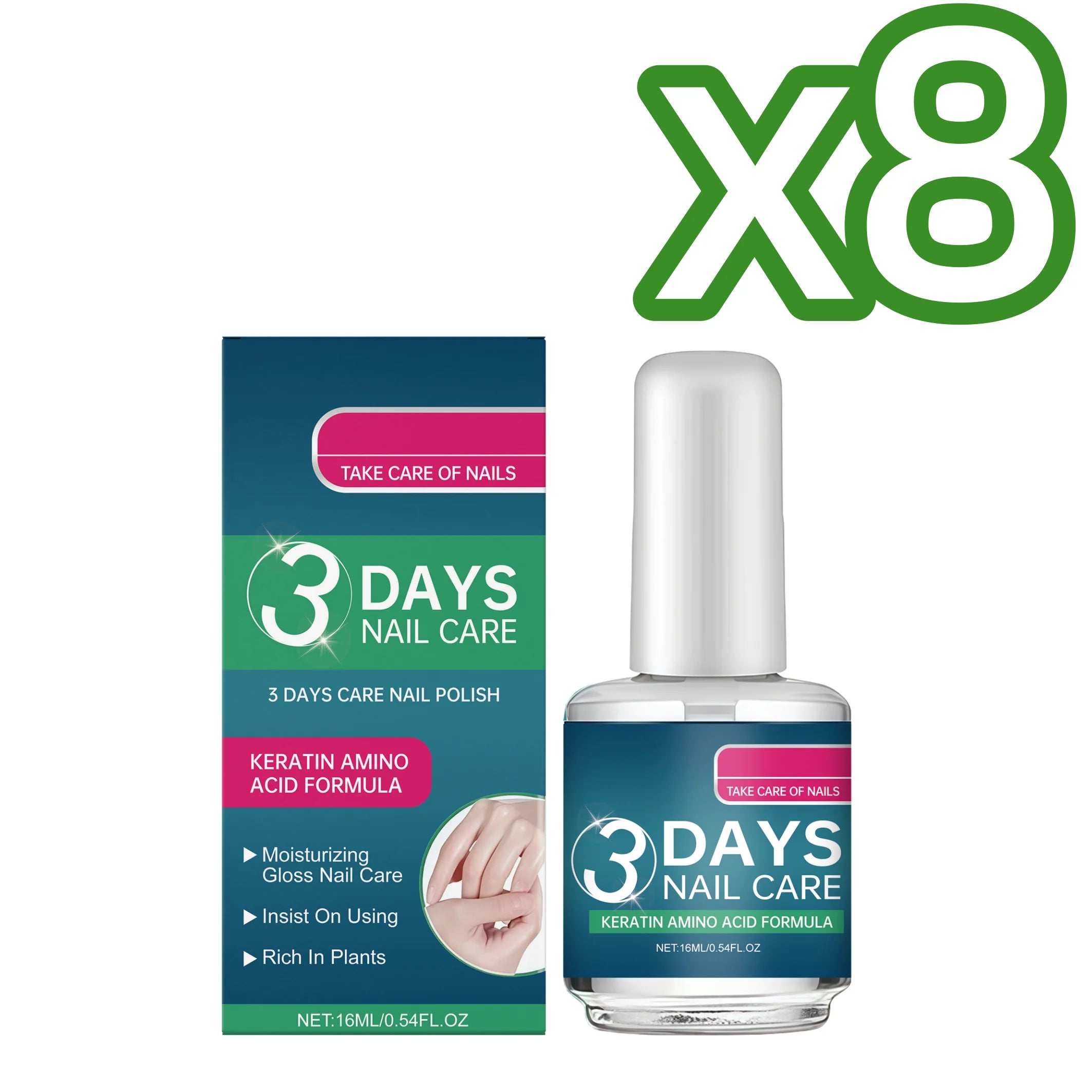 Tea Tree Cuticle Oil – Repair, Strengthen & Nourish Nails 16ml Nail Cuticle Oil Zpaxo 16ml Boxed X 8PCS