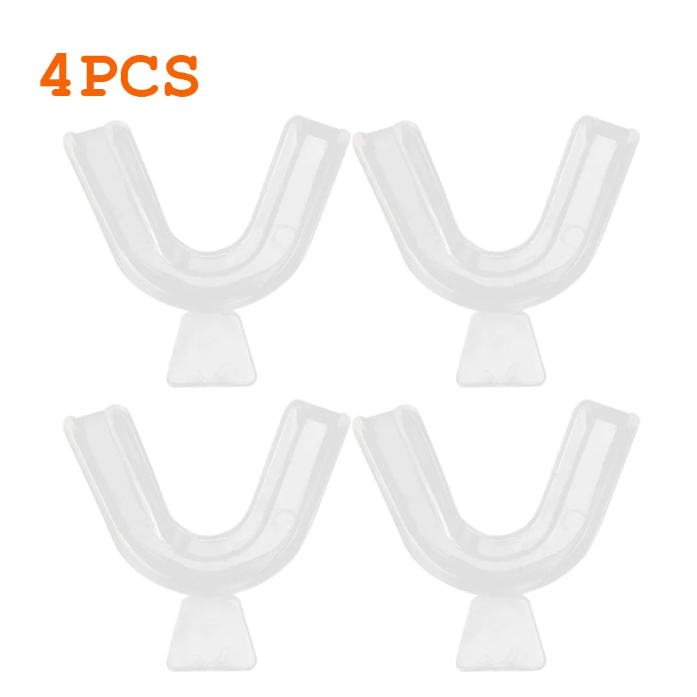 20- Silicone Mouth Guard Teeth Protector Bruxism Grinding Non-snoring Zpaxo 4PCS