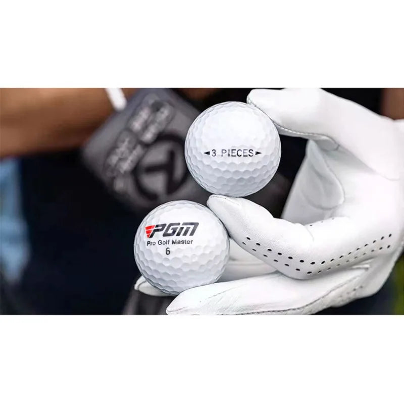 Outdoor Impact Resistant Three-layer Elastic Rubber Golf Ball Regular Professional Competition Practice Ball Golf Accessories Zpaxo
