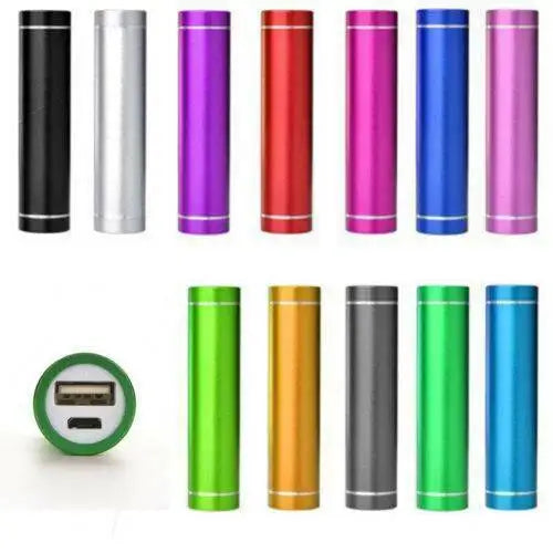 Metal USB 5V Power Bank Box 1X 18650 Battery DIY Charger Cell Phone